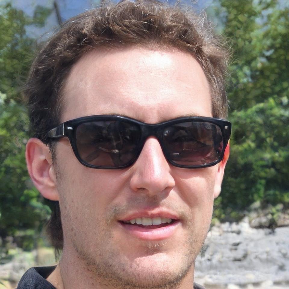 Felix Hartmann bei der Arbeit mit Sprachdaten